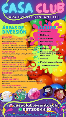 Casa Club Para Eventos Infantiles